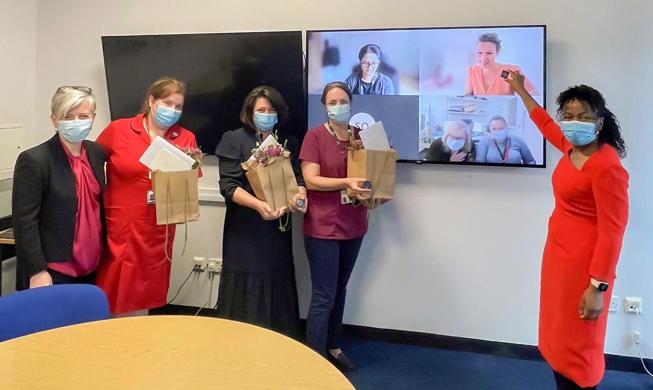 Consultant midwives awarded prestigious silver Chief Midwifery Officer award