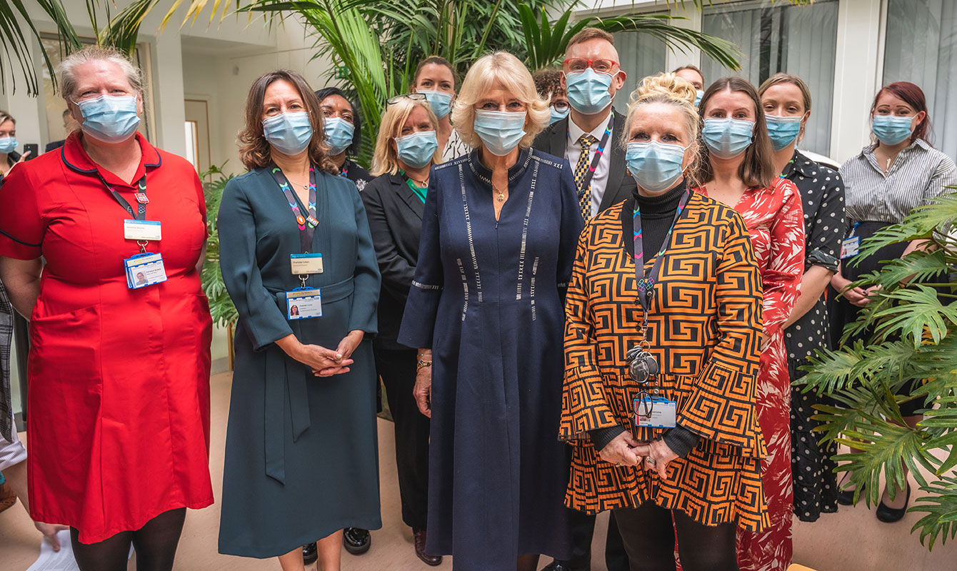 The Queen Consort visits our Domestic Abuse service