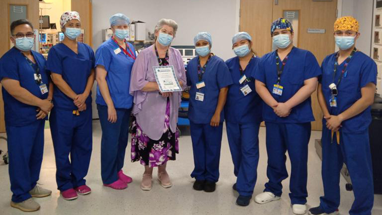 West Middlesex University Hospital has been named as a National Joint Registry (NJR) Quality Data Provider for 2021/2022