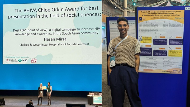 Sexual Health team wins the Chloe Orkin Award at BHIVA 2024 Spring Conference