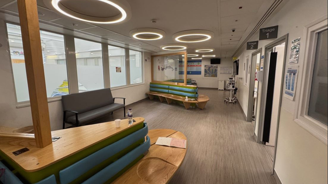 Paediatric Waiting Room Refurbishment – Chelsea and Westminster Hospital