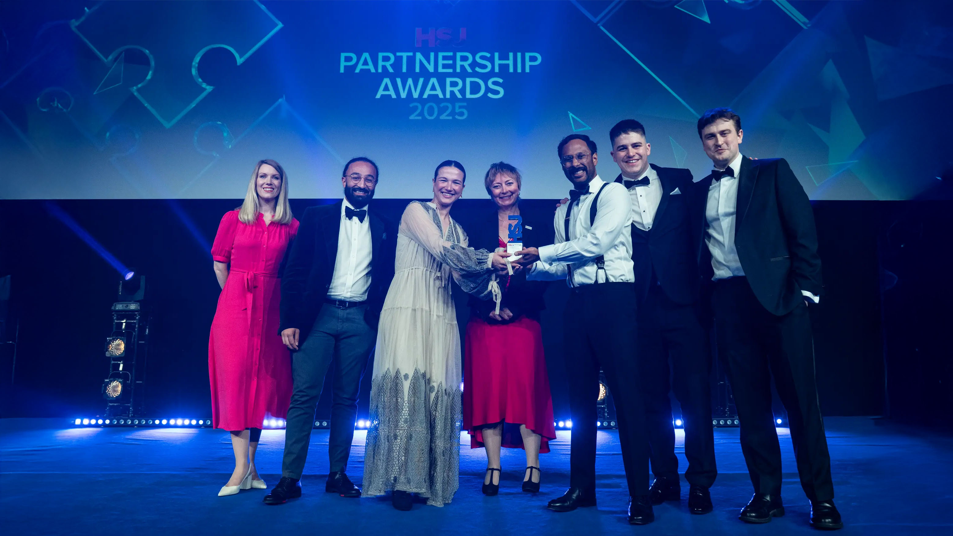 Trust celebrates success at HSJ Partnership Awards 2025