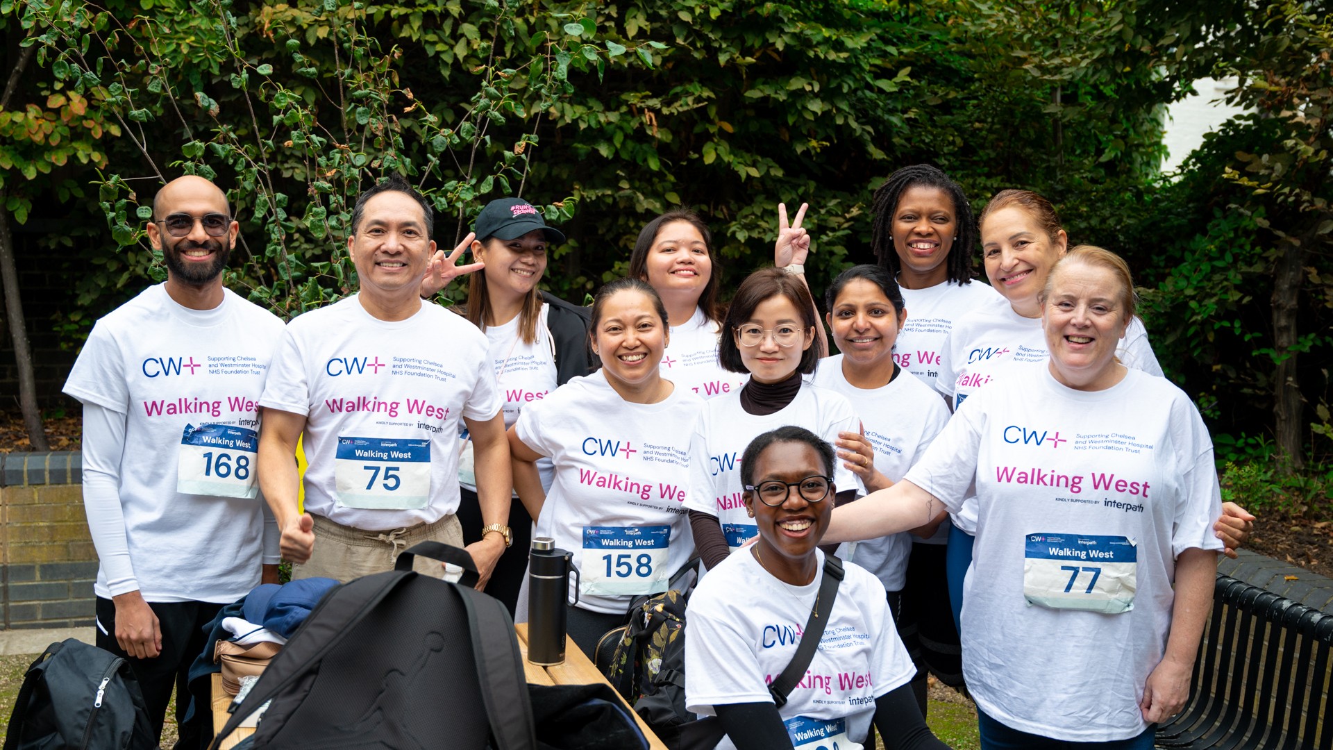 ‘Walking West’ raises over £27,000 for Chelsea and Westminster and West Middlesex Hospitals