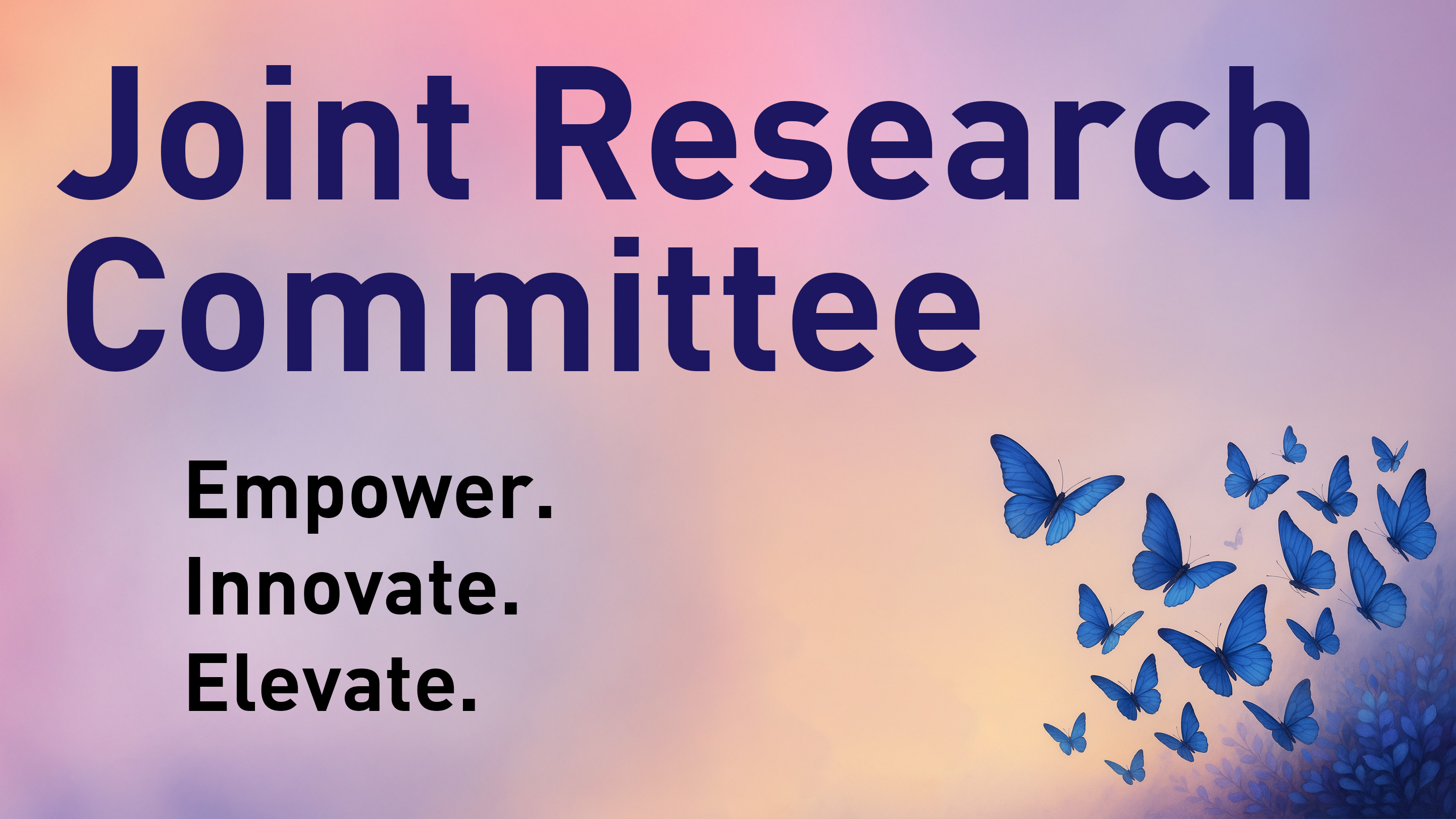 Joint Research Committee