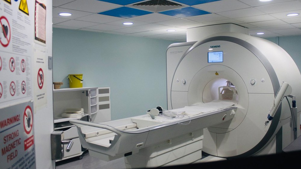 MRI scanner at Chelsea and Westminster Hospital